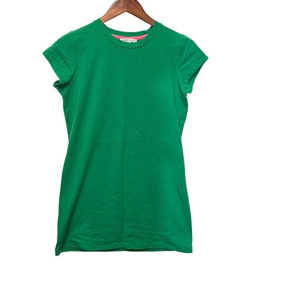 Isaac Mizrahi Live Kelly Irish Green Short Sleeve T-Shirt Dress Size XS‎ Spring - Picture 5 of 9